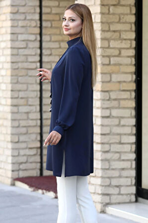 Işıl Tesettür Tunik Lacivert