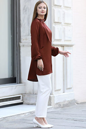Trend Tesettür Tunik Bakır