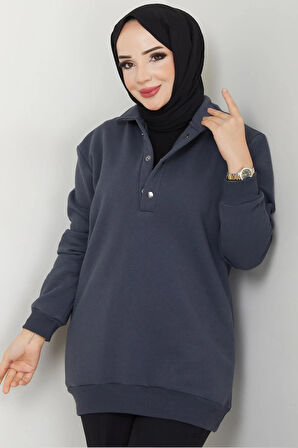 Esila Tesettür Sweat Antrasit