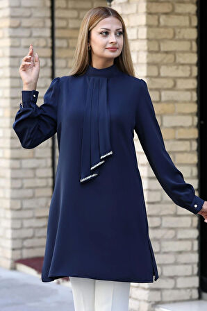 Işıl Tesettür Takım Lacivert