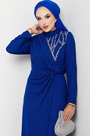 Eylül Tesettür Abiye Saks