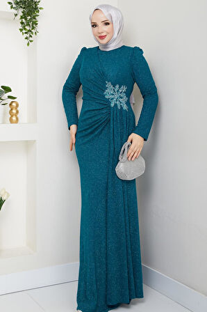 Gözde Tesettür Abiye Petrol