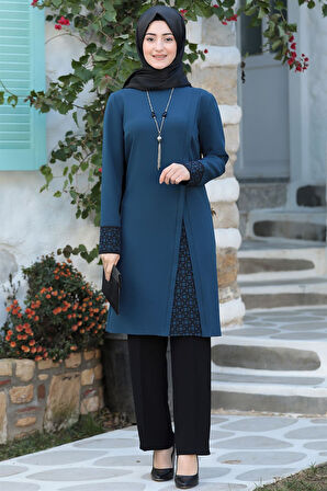 Asya Tesettür Takım Petrol