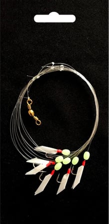 Özel Çapari Takımı 5 Adet No:6 150cm 0,35mm 6 İğneli