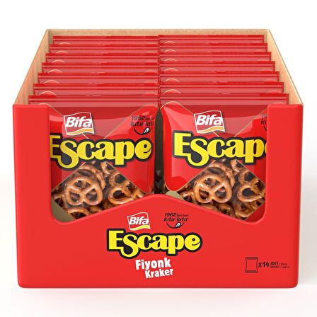 Bifa Escape Fiyonk Kraker 150 gr x 14 Adet