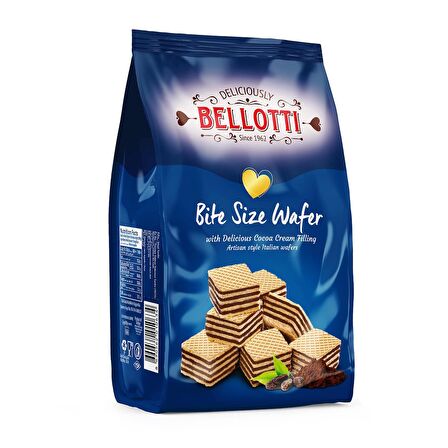 Bellotti Küp Gofret Kakaolu 200 gr x 2 Adet