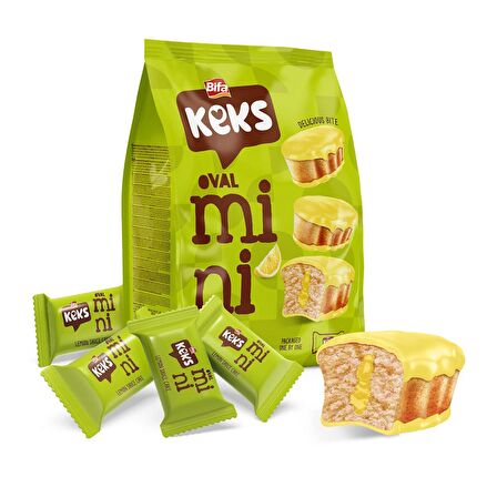 Bifa Keks Mini Oval Kek Limonlu 180 gr x 2 Adet