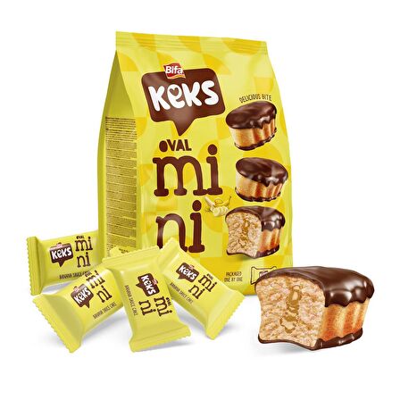 Bifa Keks Mini Oval Kek Muzlu 180 gr x 2 Adet