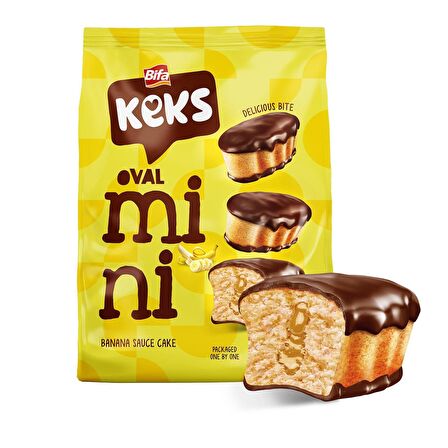 Bifa Keks Mini Oval Kek Muzlu 180 gr x 2 Adet