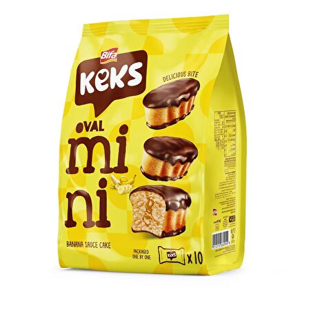 Bifa Keks Mini Oval Kek Muzlu 180 gr x 2 Adet