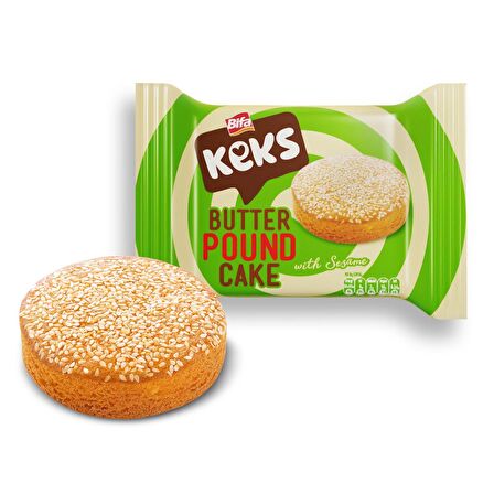 Bifa Keks Tereyağlı Susamlı Kek 50 gr x 24 adet