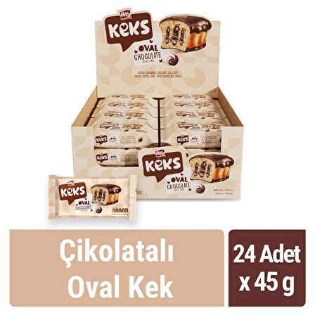 Bifa Keks Oval Kek Çikolatalı 45 gr x 24 Adet