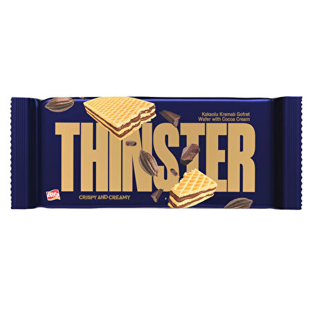 Thinster Kakaolu Kremalı Gofret 55 gr x 24 adet