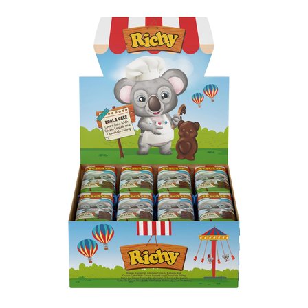 Bifa Richy Kaplamalı Çikolata Dolgulu Kakaolu Kek 55 gr x 24 Adet
