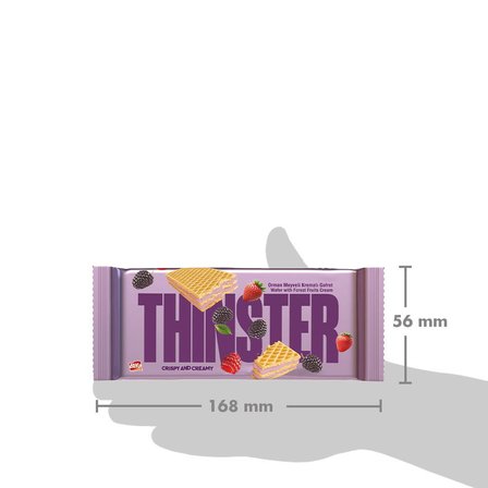 Thinster Orman Meyveli Kremalı Gofret 55 gr x 4 adet