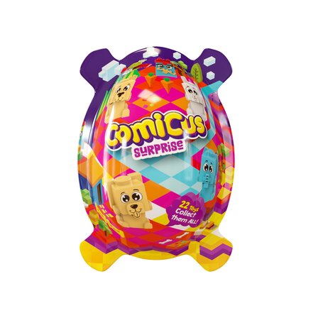 Comicus Surprise Oyuncaklı Sürpriz Yumurta Kakao ve Süt Kremalı Gevrek 20gr x 12 adet