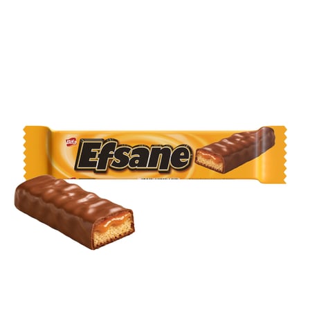 Bifa Efsane Kaplamalı Karamelli Bisküvi 25 gr x 24 Adet