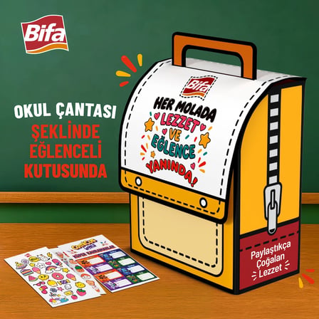 Bifa Eğlenceli Okul Molası Paketi – 18’li