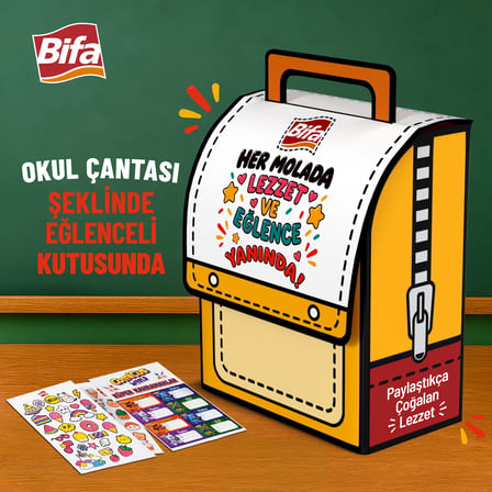 Bifa Eğlenceli Okul Molası Paketi – 18’li