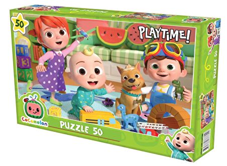 Cocomelon 3+ Yaş Büyük Boy Puzzle 50 Parça