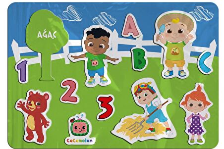 Cocomelon 3+ Yaş Büyük Boy Puzzle 12 Parça