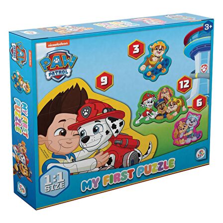 Loço Kids PW7932 1+ Yaş Büyük Boy Puzzle 3 - 6 - 9 - 12 Parça