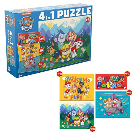 Paw Patrol PW7931 3+ Yaş Büyük Boy Puzzle 168 Parça