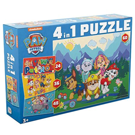 Paw Patrol PW7931 3+ Yaş Büyük Boy Puzzle 168 Parça