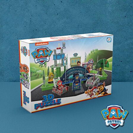 Paw Patrol 3D Puzzle Oyun Alanı 126 Parça