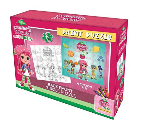 Çilek Kız 3+ Yaş Büyük Boy Puzzle 35 Parça