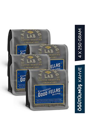 Good Fellas 4x250 Gram Öğütülmüş Espresso Blend