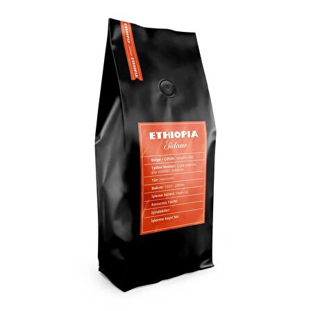 Ethiopia Sidamo (250 Gram) Filtre Kahve