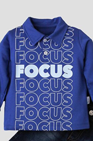 Bebek Polo Kot Pantolonlu Pamuklu Bayram Doğum Günü Düğün Nişan Mevlüt