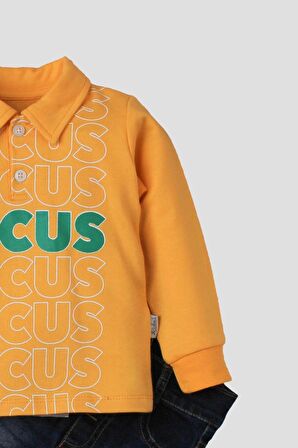 Bebek  Kot Pantolonlu Pamuklu Bayram Doğum Günü Düğün Nişan Mevlüt