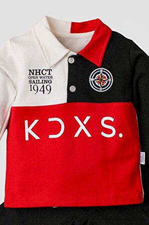 Erkek Bebek Pamuklu Polo Takım Pantolon Üst İkili Takım Düğün Doğum Günü Nişan Nikah Bayram