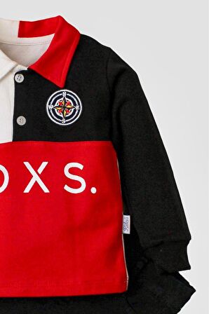 Erkek Bebek Pamuklu Polo Takım Pantolon Üst İkili Takım Düğün Doğum Günü Nişan Nikah Bayram