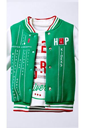 Unisex Bebek %100 Pamuklu Basic Takım