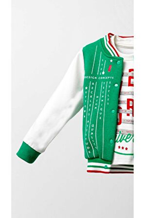 Unisex Bebek %100 Pamuklu Basic Takım