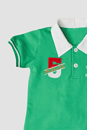 Original Polo Team Nakışlı Yaka Detaylı 2'li Alt Üst Takım