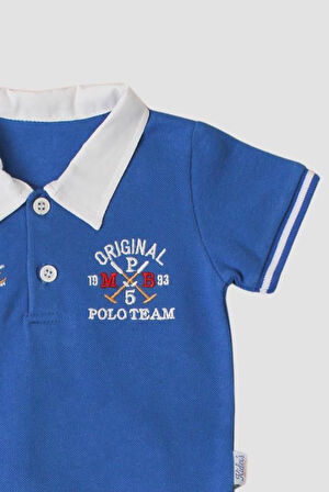 Original Polo Team Nakışlı Yaka Detaylı 2'li Alt Üst Takım