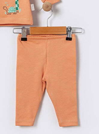 %100 Pamuklu  Yenidogan Unisex  Kiz Erkek Pamuk Desenli  2'li Bebek Pijama Takımı