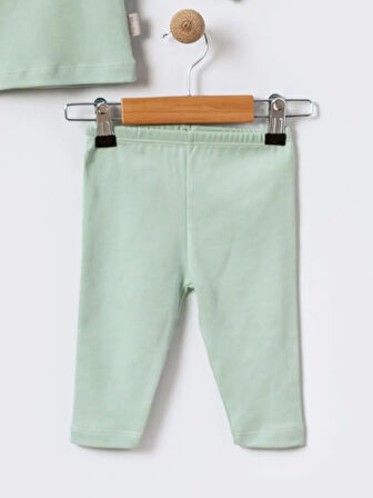 %100 Pamuklu  Yenidogan Unisex  Kiz Erkek Pamuk Desenli  2'li Bebek Pijama Takımı