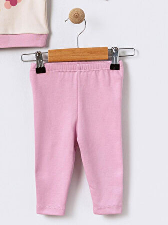 %100 Pamuklu  Yenidogan Unisex  Kiz Erkek Pamuk Desenli  2'li Bebek Pijama Takımı