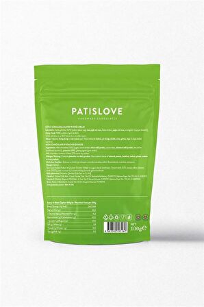 Patislove Sütlü Çikolatalı Antep Fıstığı Draje 100 g