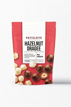 Patislove Sütlü Çikolatalı Fındık Draje 100 g