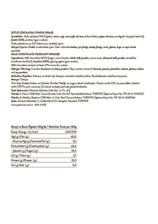 Patislove Sütlü Çikolatalı Fındık Draje 100 g