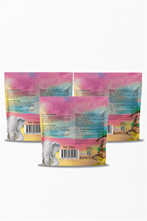 Muz Meyveli Küpler 56 g x 3 Adet