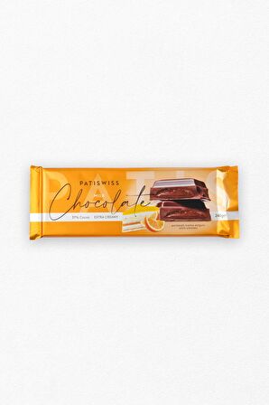 Portakallı Krema Dolgulu Sütlü Çikolata 240g