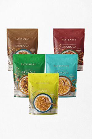 Karışık Granola Set 5 Adet