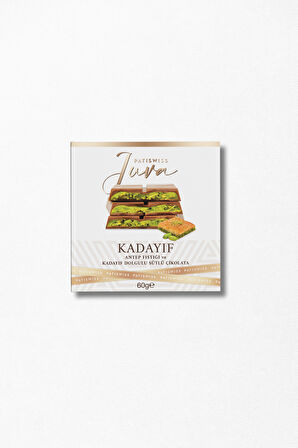 Juva Antep Fıstığı ve Kadayıflı Çikolata 60g